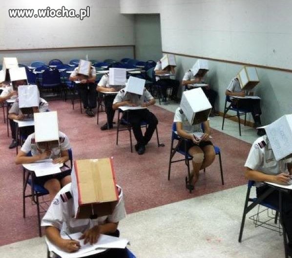I skończyło się ściąganie na klasówce