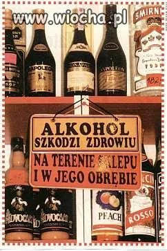 Alkohol szkodzi 