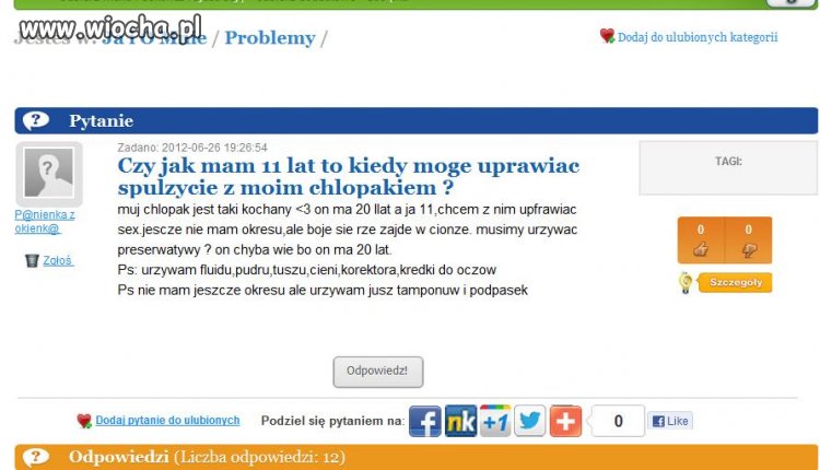 Ach, ta dzisiejsza młodzież... Tak szybko dorasta.