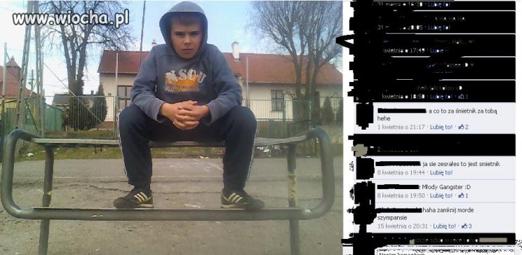 Małpa wyszła z klatki.