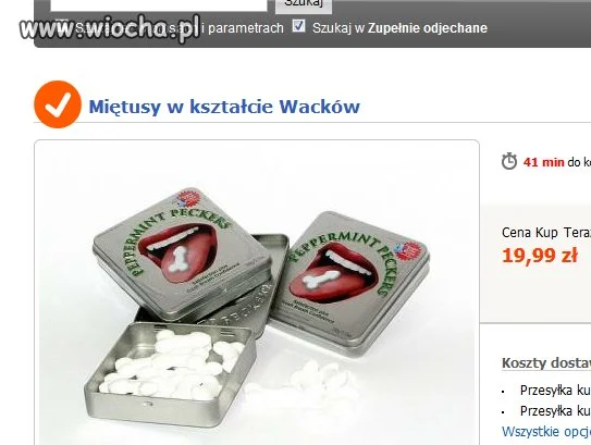 A niech tam są i w kształcie Wacków.