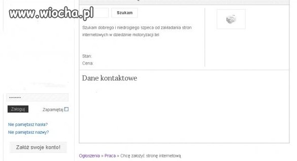Bo trudno dziś o dobrego szpeca 