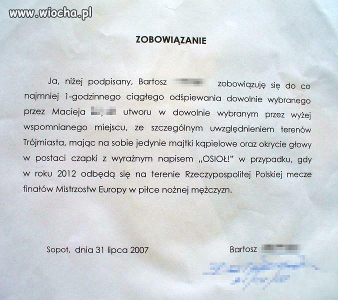 Zobowiązanie
