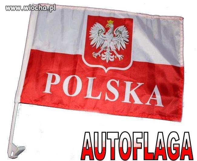 Kierowco/Kibicu to nie jest flaga