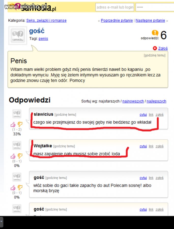Śmierdzi mi Penis...