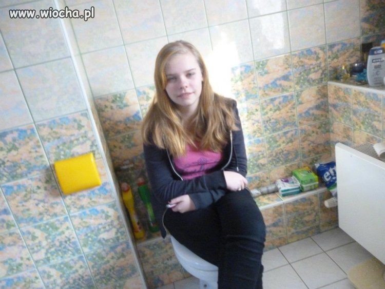 Ja ponętna na kibelku 