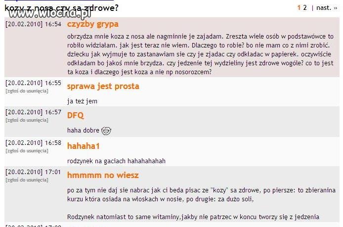Zdrowa koza, przysmak wielu...