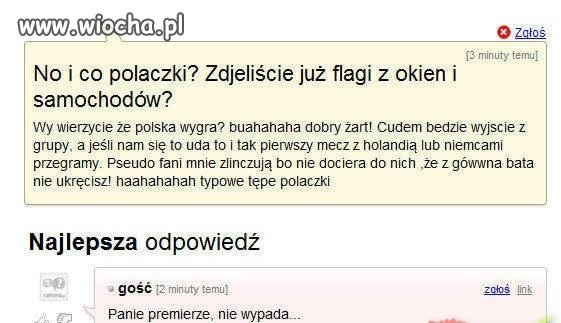 Panie premierze ładnie to tak ???