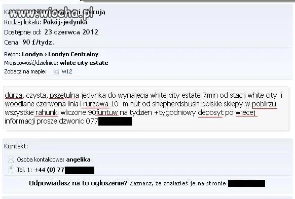 Angelika oferuje "durzy i przetulny" pokoik