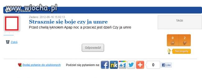 Inteligenty to on nie jest.