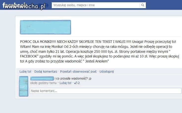 Z serii: jeżeli dacie mi tysiąc zielonych kciuków