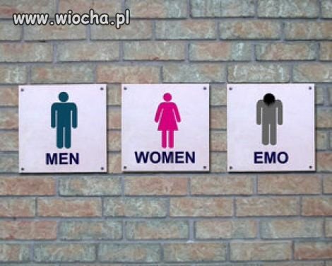 Różne rodzaje toalet