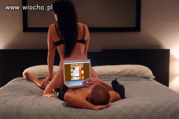 Robi 2 rzeczy na raz