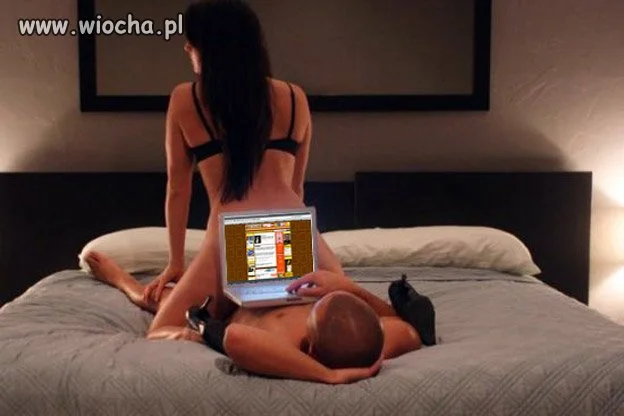 Robi 2 rzeczy na raz