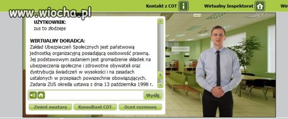 Zadowalająca odpowiedź doradcy zusu
