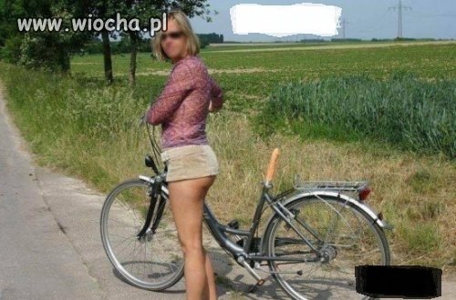 Wycieczka rowerowa z nowym siodelkiem