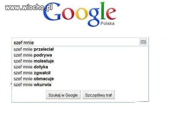 Szef mnie