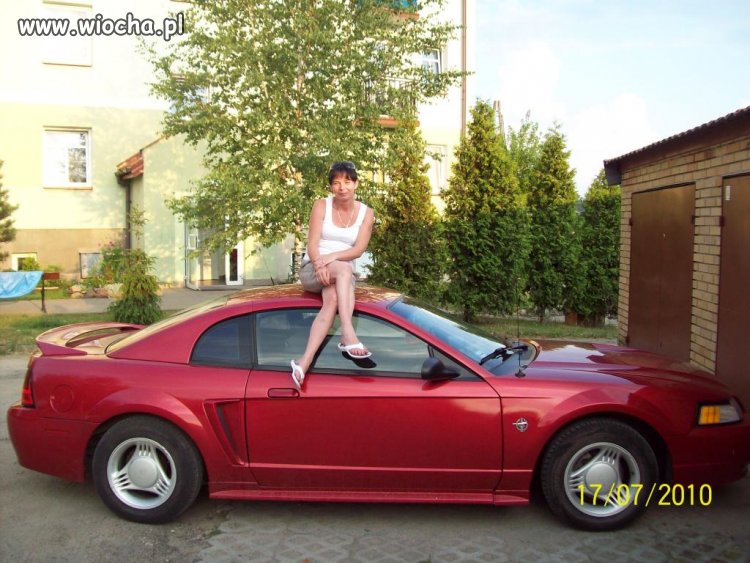 Ja na mustangu !
