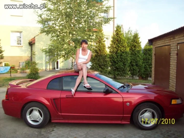 Ja na mustangu !
