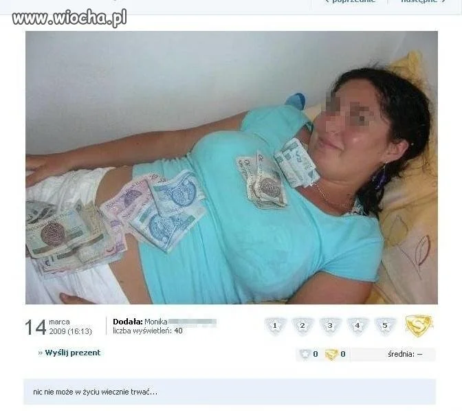 Chyba po wypłacie...