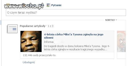 Wiocha na facebooku