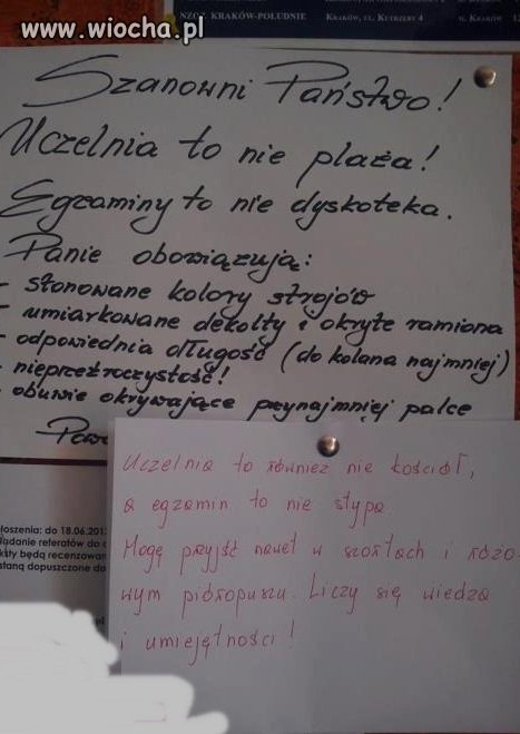 Szanowni państwo