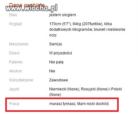 Profil na Badoo - Mój zawód: MURASZ TYNKASZ