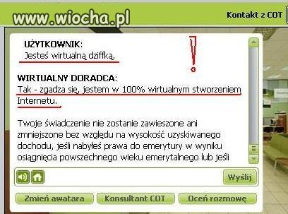 Jesteś wirtualną dzi*ką!