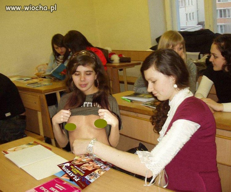Jak było córciu w szkole? eee.. na luzie 