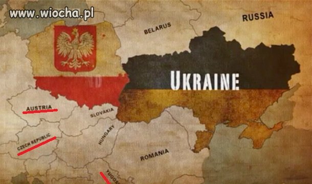 BBC: Polska graniczy z Austrią.