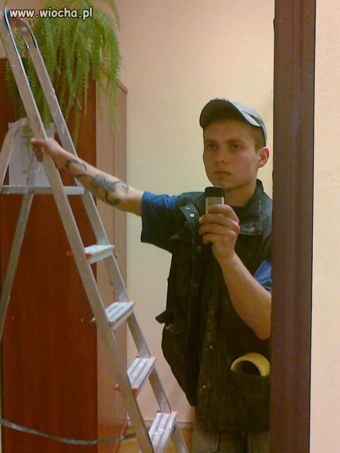 Opis pod zdjęciem :takie tam w pracy 