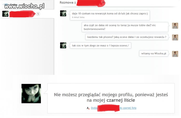 Rewanż za ocenę.