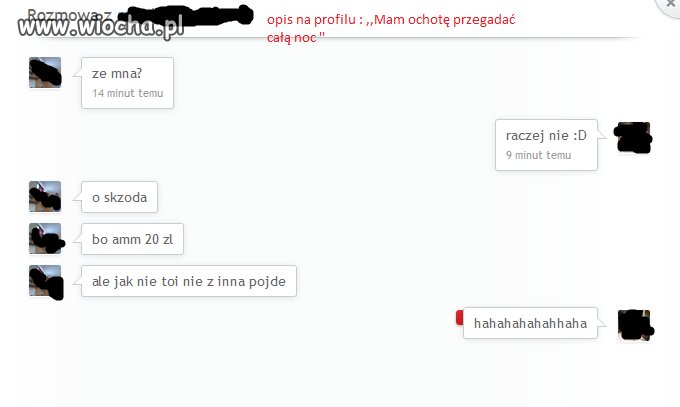 Podrywacz na 20 zł