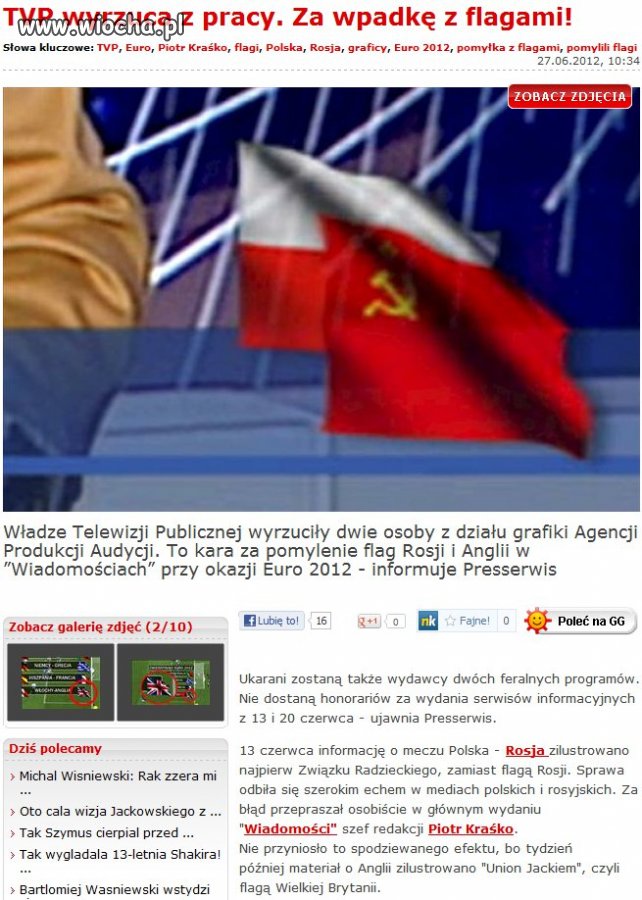 Ogromna wiocha dla Polski