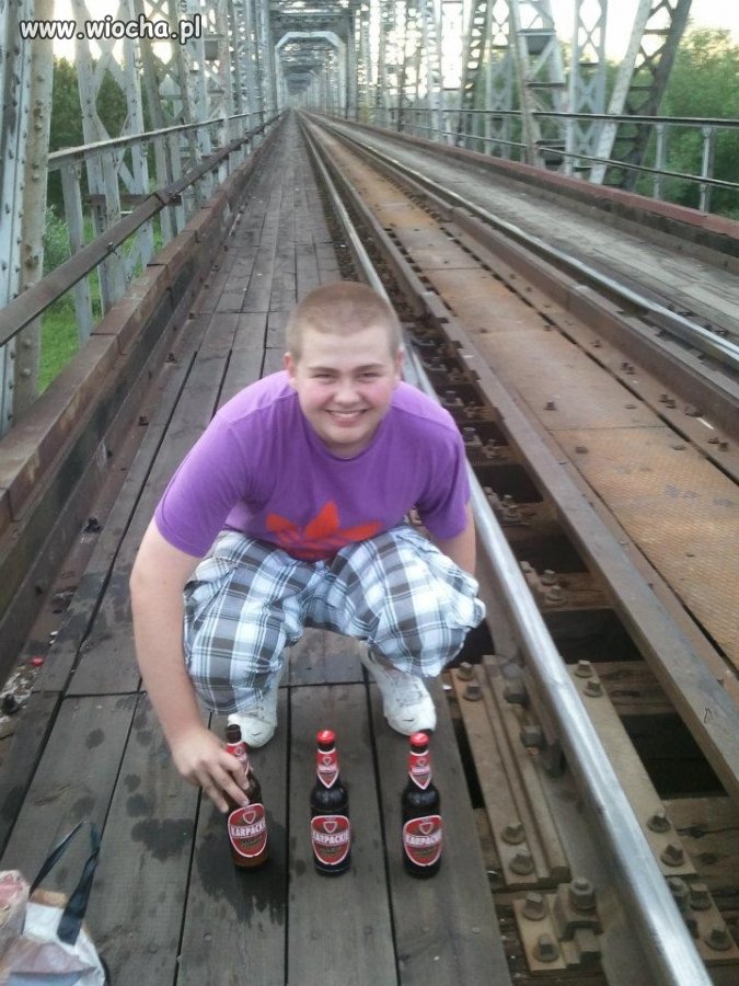 Takie tam na torach z piwem