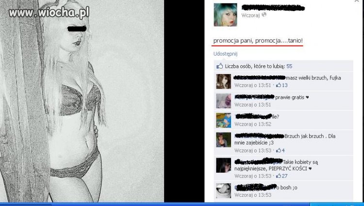 Promocja pani, promocja...tanio!