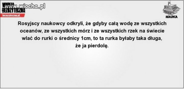 No to się popisali rosyjscy naukowcy 