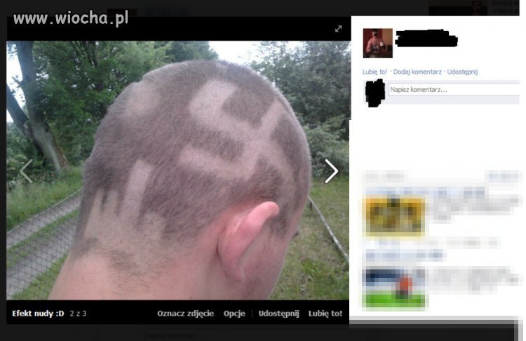 W głowie to on ma...