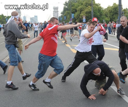Polacy witają gości
