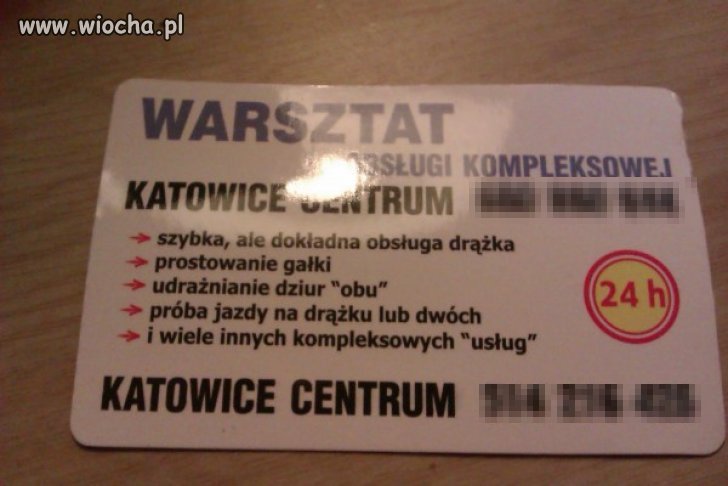 Taka sobie wizytówka