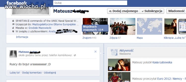 Prawdziwy patriota...
