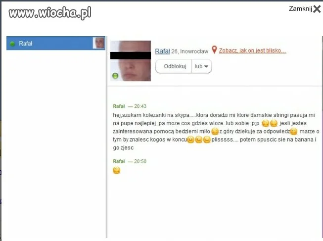 Rozmowa z rafałem