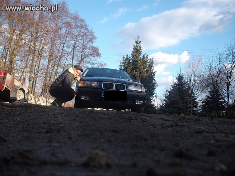 Lans na BMW na fotce