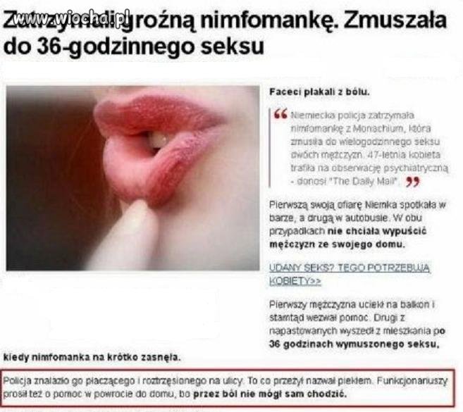 A ponoć każdy mężczyzna to taki kozak w te klocki 