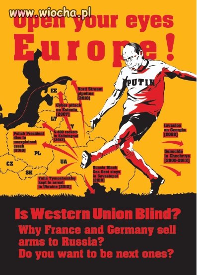 Ulotki rozdawane przed stadionami na EURO 2012