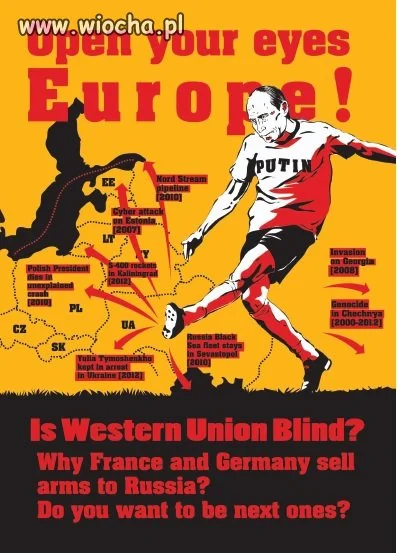 Ulotki rozdawane przed stadionami na EURO 2012