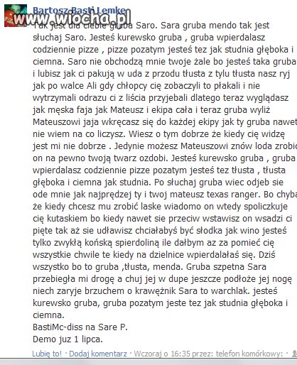 Nie ma to jak zrobić Diss na dziewczynę