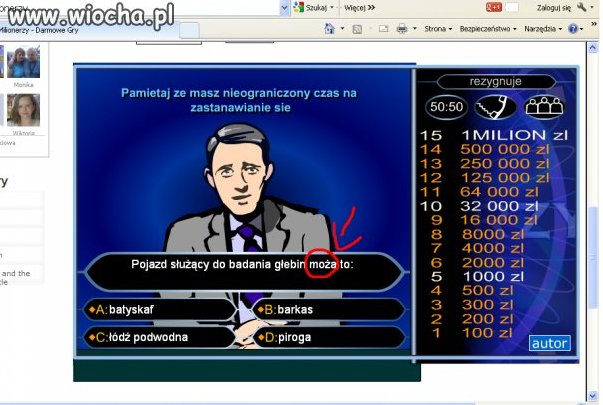 Syn grając w tą grę spytał się czy znam odpowiedź!