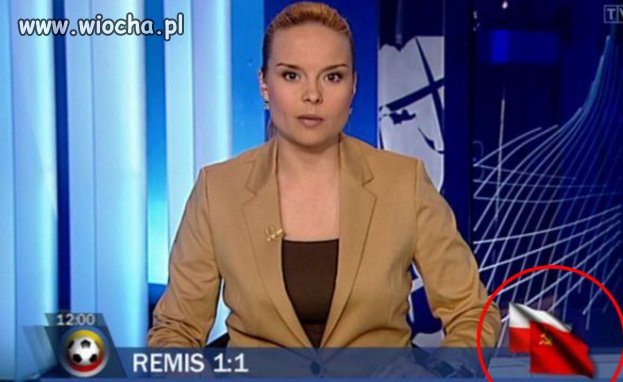 Pomylili flagę Rosji z flagą ZSRR