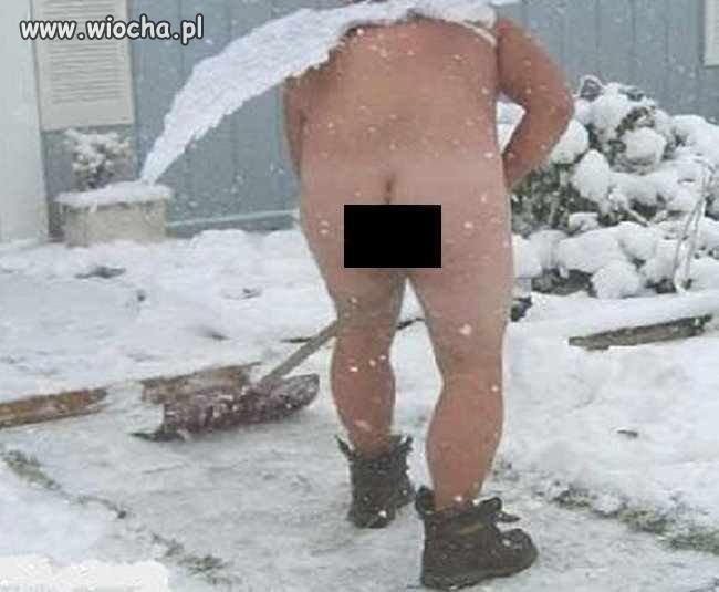 Trochę śniegu popadało ...